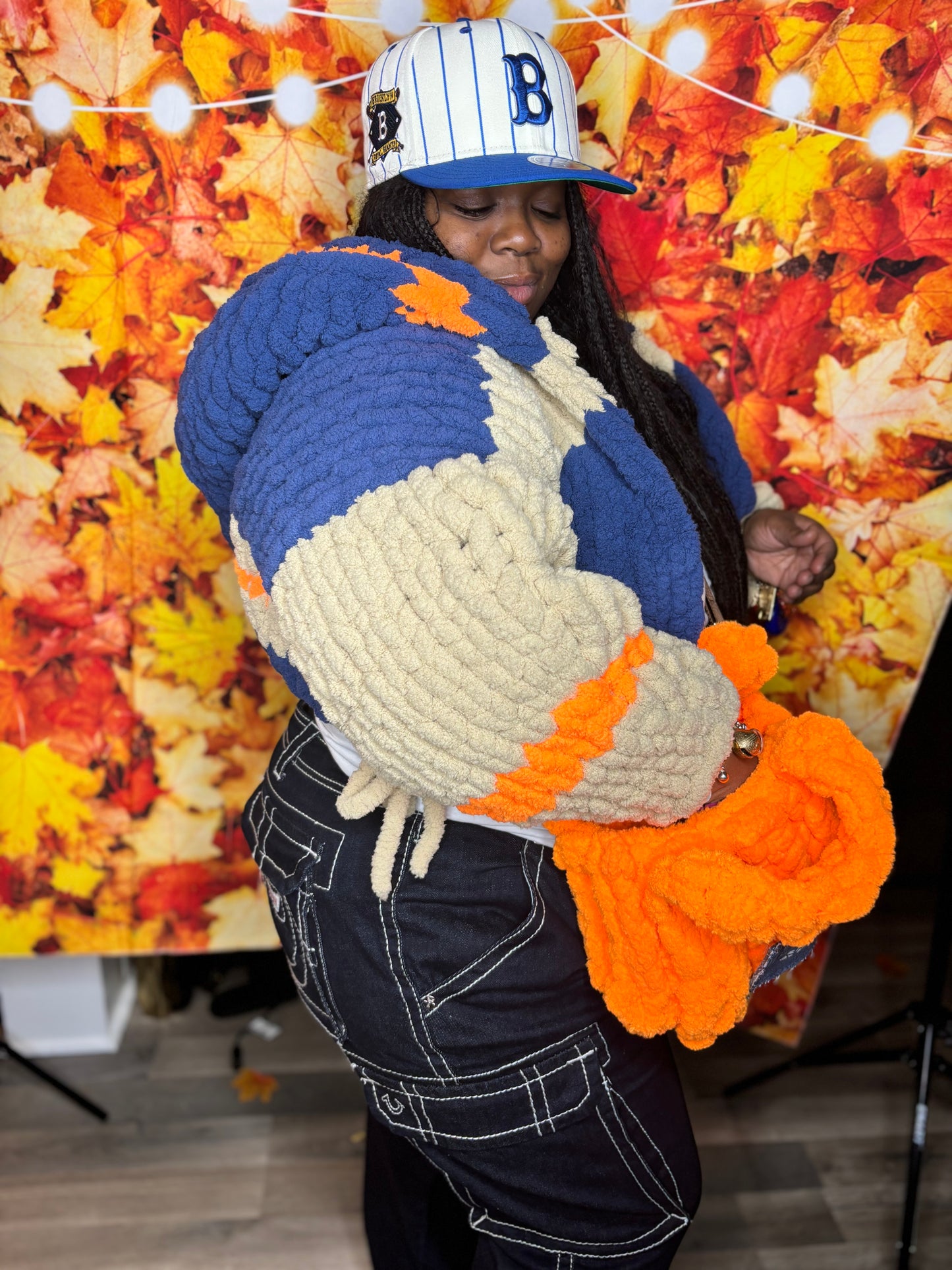 Hand Knit Chunky Sweater