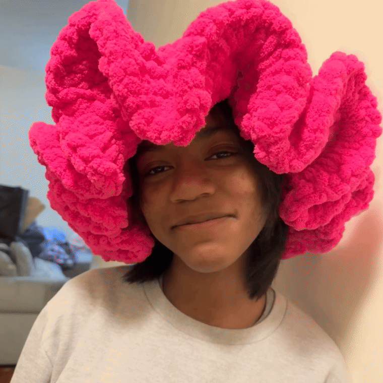 Ruffle Hats